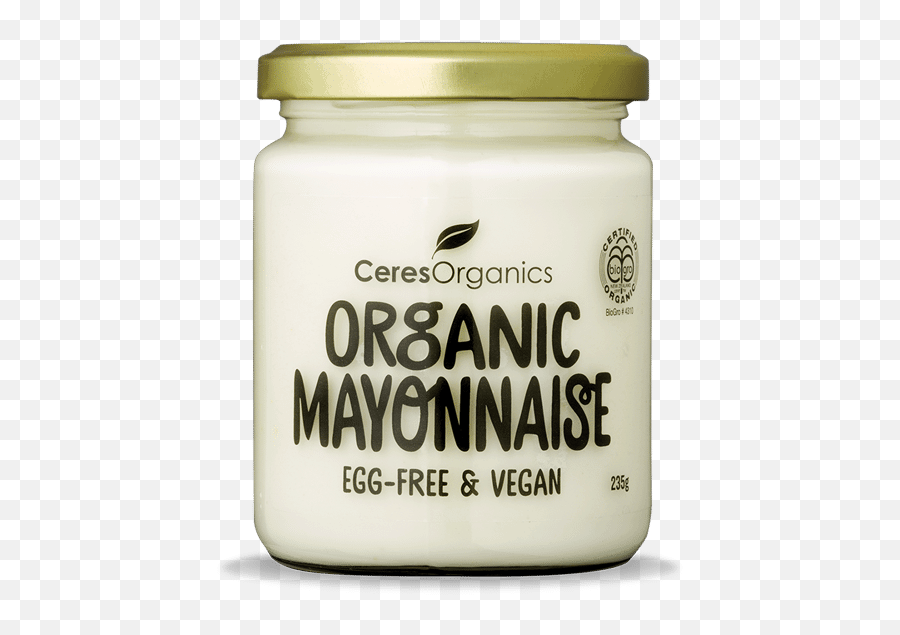 Organic Egg Free Vegan Mayonnaise - Ceres Organic Food Ceres Organics Png,Mayonnaise Png