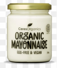 Organic Egg Free Vegan Mayonnaise - Ceres Organic Food Ceres Organics Png,Mayonnaise Png