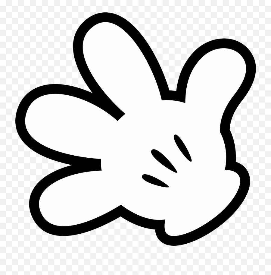 Mickey E Minnie - Mickey Hand Clipart Png,Hand Png Clipart