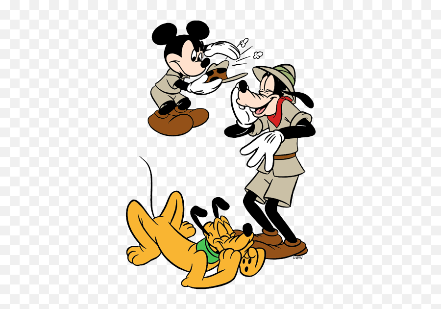 Dgsc26 Disney Goofy Safari Clipart Pack 5797 - Safari Donald Duck ...