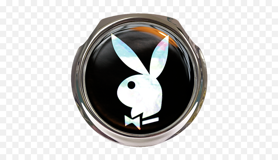 Download Playboy Car Grille Badge With - Playboy Shirt Collared Png,Playboy Logo Png