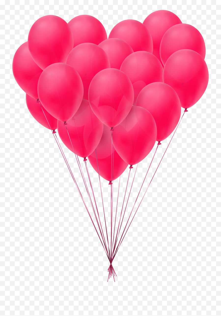 Transparent Png Clip Art Image - Happy Valentines Day Balloons,Valentines Day Transparent Background