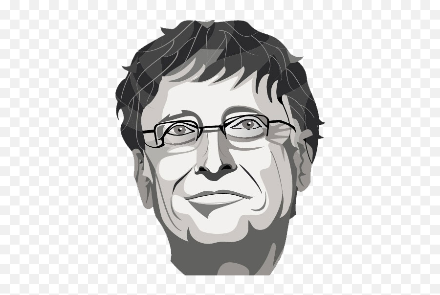 Download Transparent Bill Gates Png - Bill Gates Illustration,Bill Gates Transparent
