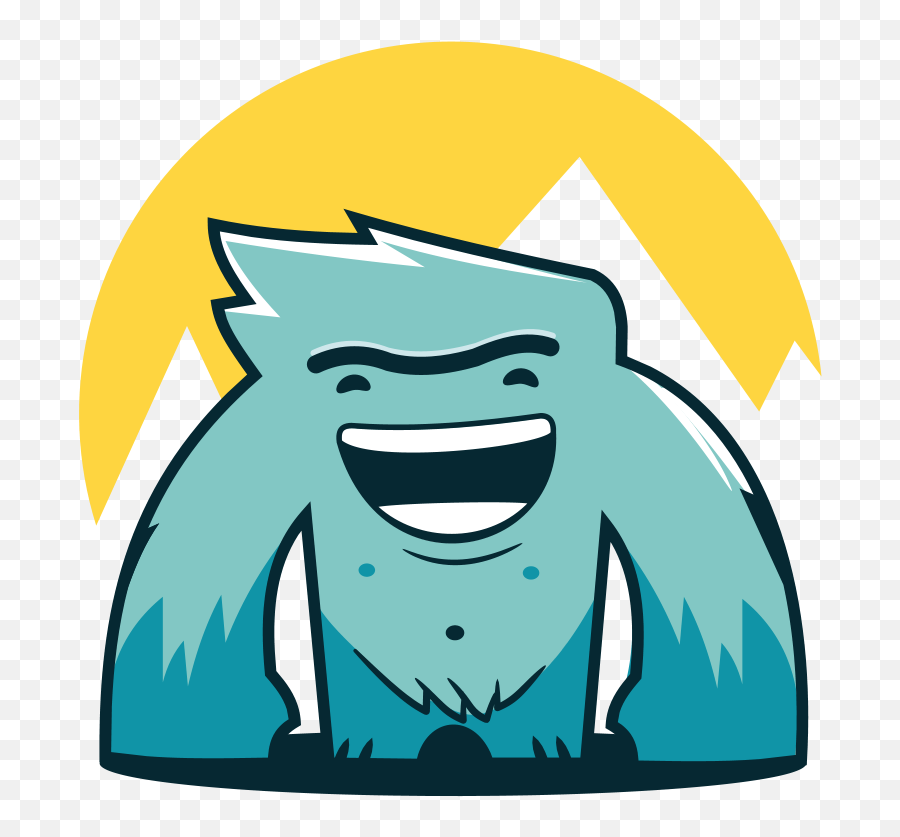 Yeti Mascot - Illustration Png,Yeti Logo Png