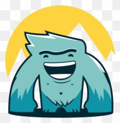 Yeti Mascot - Illustration Png,Yeti Logo Png