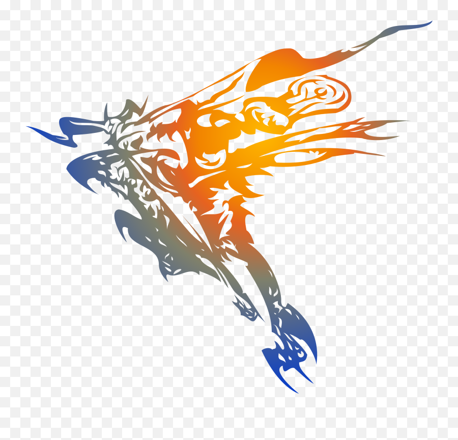 Rotate U0026 Resize Tool Final Fantasy X Logo Png - Final Fantasy Tactics Emblem,Final Fantasy Logo Png