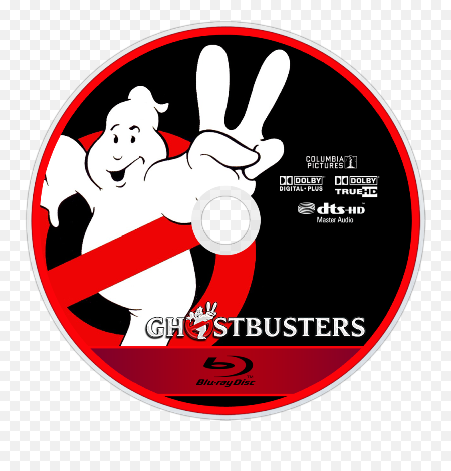 Ghostbusters Ii Bluray Disc Image - Ghostbusters 2 Png,Bluray Logo