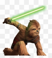 Galaxyu0027s Edge Hype U2013 The Promise Of Wooden Lightsaber - Clone Wars Wookiee Jedi png