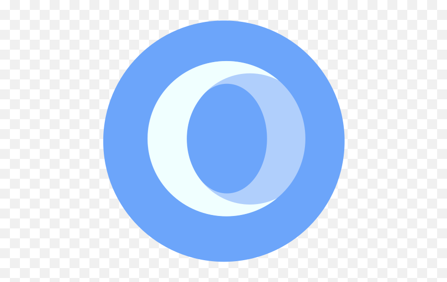 Opera Beta Free Icon Of Zafiro Apps - Opera Browser Blue Icon Png,Opera Logos