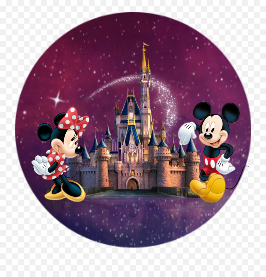 Disney Castle Disneycastle Disneyworkd Mickey Minnie F - Castle Mickey And  Minnie Png,Disney Castle Png - free transparent png images 
