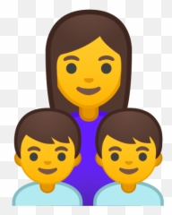 Woman Boy Emoji - Boy And Girl Emoji Png,Girl Emoji Png