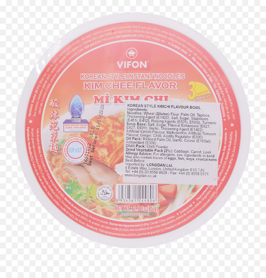 Vifon Korean Style Kimchi Flavour85g - Vifon Png,Kimchi Png