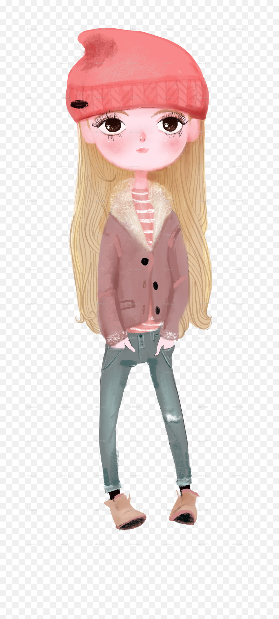 Collection With 6 Cartoon Girls - Adolescentes Animados Moda Png,Girl Cartoon Png