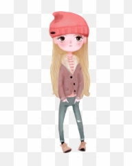 Collection With 6 Cartoon Girls - Adolescentes Animados Moda Png,Girl Cartoon Png