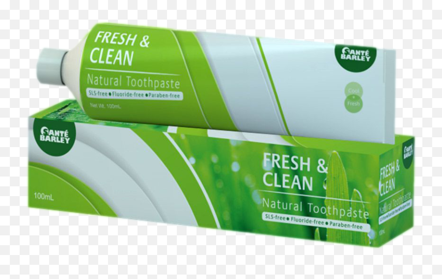 Sante - Sante Barley Fresh And Clean Toothpaste Png,Toothpaste Png