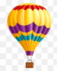 Balon Png Resmi - Hot Air Balloon Emoji Png,Balon Png