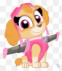 Skye Rainbow Eevee Paw Patrol Png Arts - Paw Patrol Skye Rainbow Eevee,Cartoon Rainbow Png