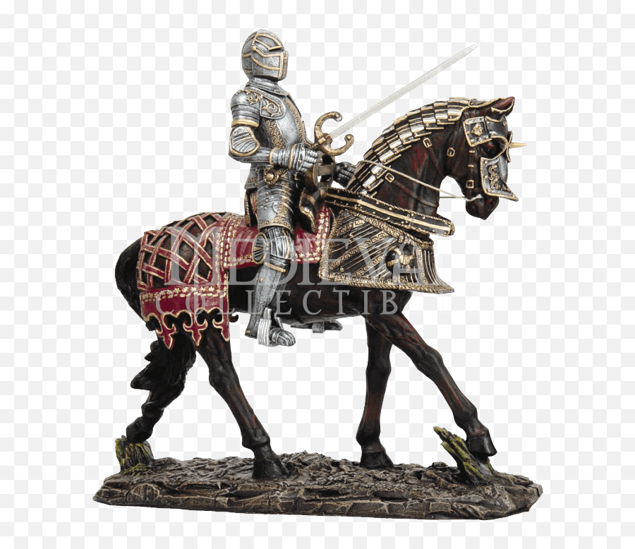 Medieval Knight Png Image - Feudal Knight Full Size Png Knights Armor On Horse,Knight Png