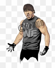 My New Aj Styles Fan Art For A Project - Dean Ambrose Drawings Png,Aj Styles Png