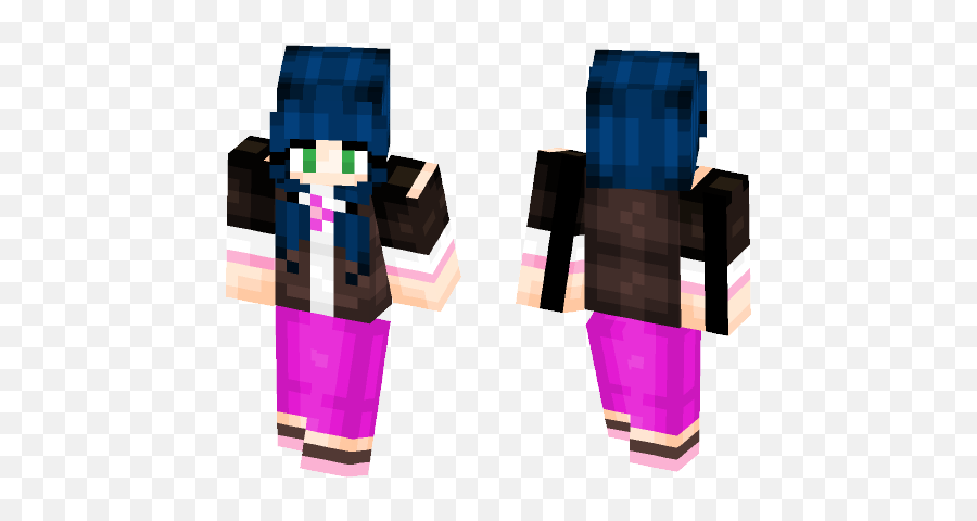 Download Marinette From Miraculous Ladybug Minecraft Skin - 4th Doctor Minecraft Skin Png,Miraculous Ladybug Png