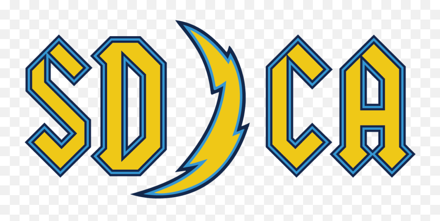Acdc - San Diego Chargers Png,Nfl Logo Font