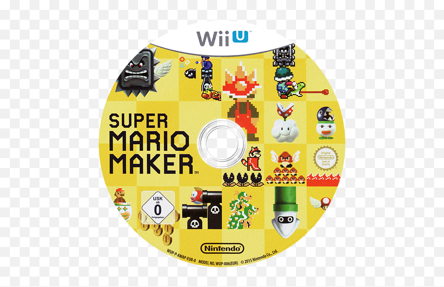 Amap01 - Super Mario Maker Mario Maker Wii U Disc Png,Mario Maker Png