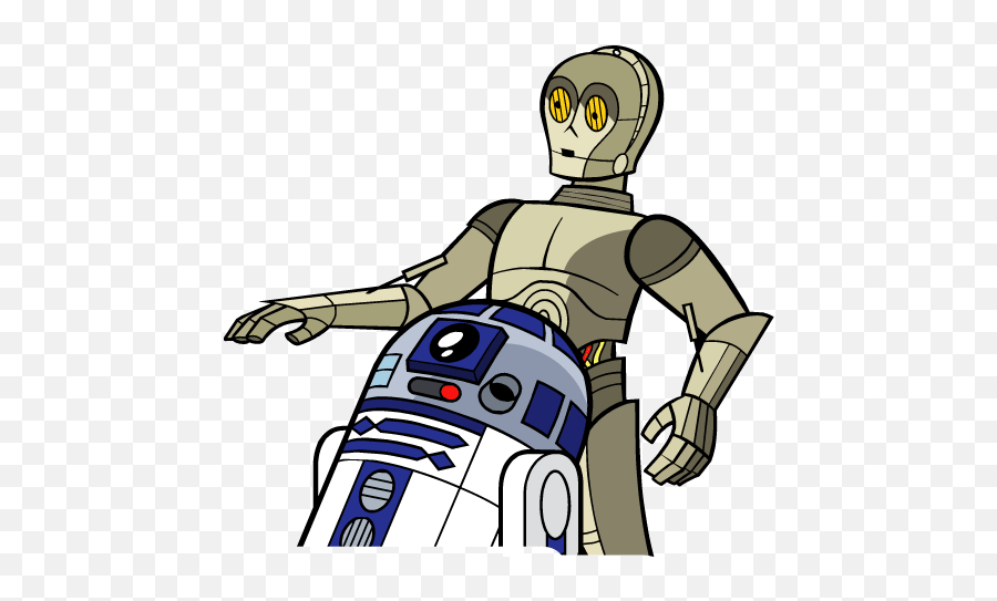 Star Wars Droids Droid Robot Robots R2 - R2d2 Clone Wars 2003 Png,R2d2 Transparent