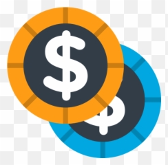 Coins Dollar Png Icon 2 - Repo Free Icons Anchor And Wheel