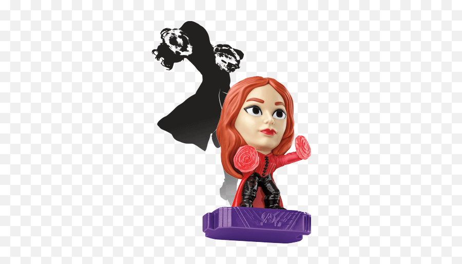 Mcdonaldu0027s Release Wandavision U0026 The Falcon Winter - Scarlet Witch Mcdonalds Toy Png,Falcon Marvel Png