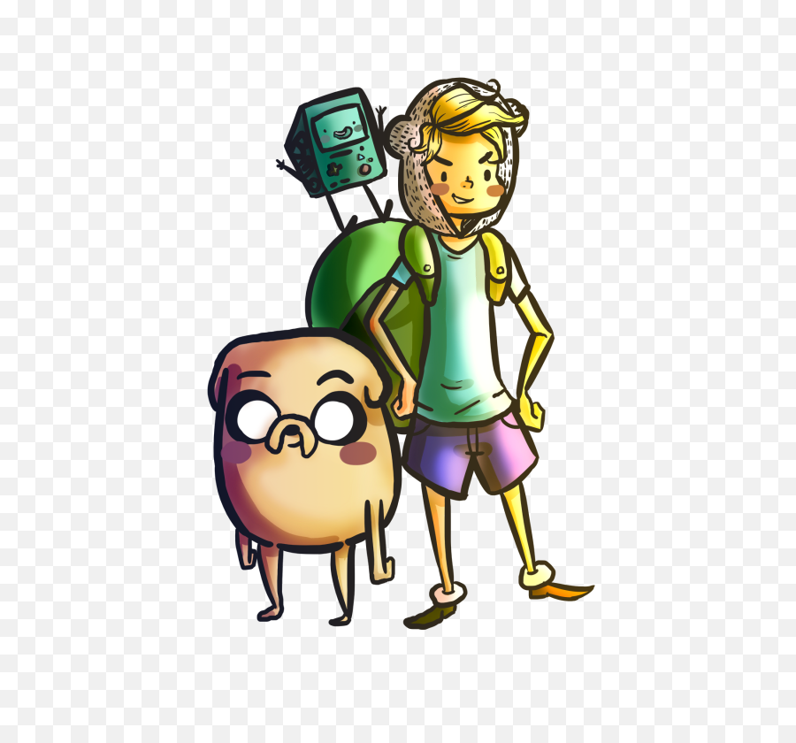 Download Finn Jake And Bmo - Poster Full Size Png Image,Bmo Png