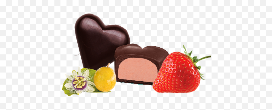 Strawberry Passionfruit Truffles U2014 Gnosis Chocolate - Honmei Choco Png,Passion Fruit Png