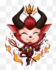 Little Devil Teemo Fanart Transparent - png