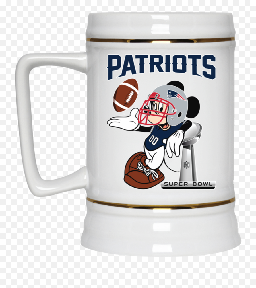 Nfl New England Patriots Mickey Mouse - Sexy Anime Girl Mugs Png,Super Bowl 51 Png