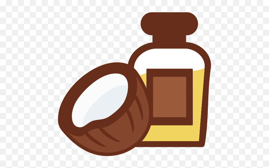 Coconut Oil Icon Png And Svg Vector - Glass Bottle,Oil Icon Png