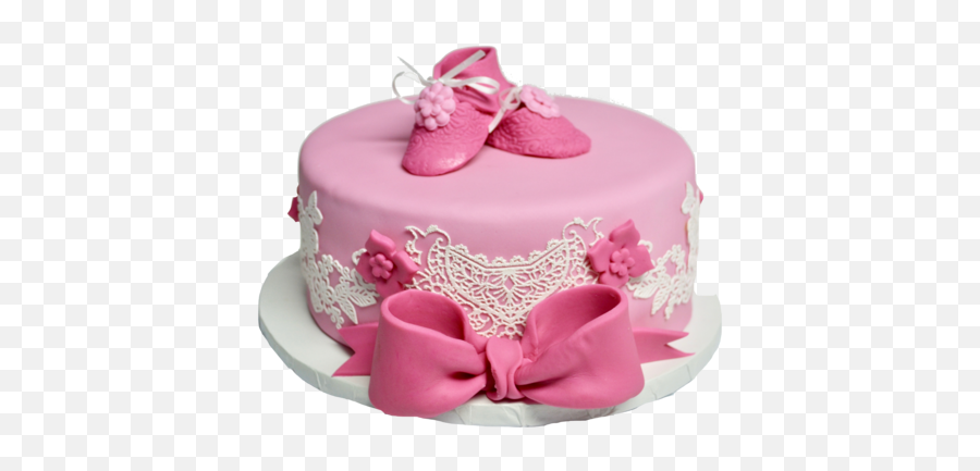 Chocolate Baby Shower Cake To Celebrate - Birthday Cake Png,It's A Girl Png