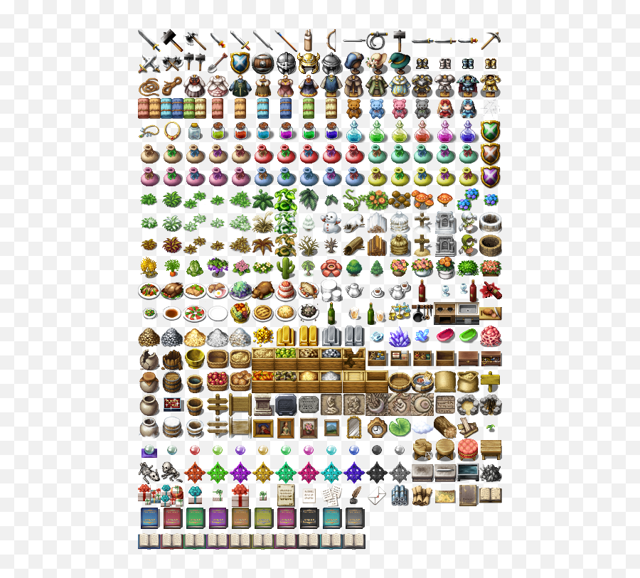 Rpg Maker Mv Tileset Size - Title Set Rpg Maker Mv Png,Rpg Maker Mv Icon Generator