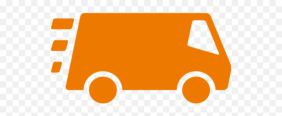 Download Hd Next Day Icon - Icon Delivery Transparent Orange Delivery 24 7 Clipart Png,Van Icon Png