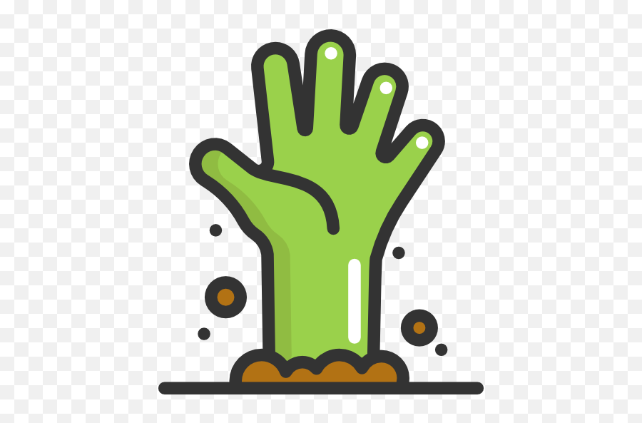 Spooky Scary Fear Halloween Horror - Zombie Dead Icon Png,Zombie Hands Png