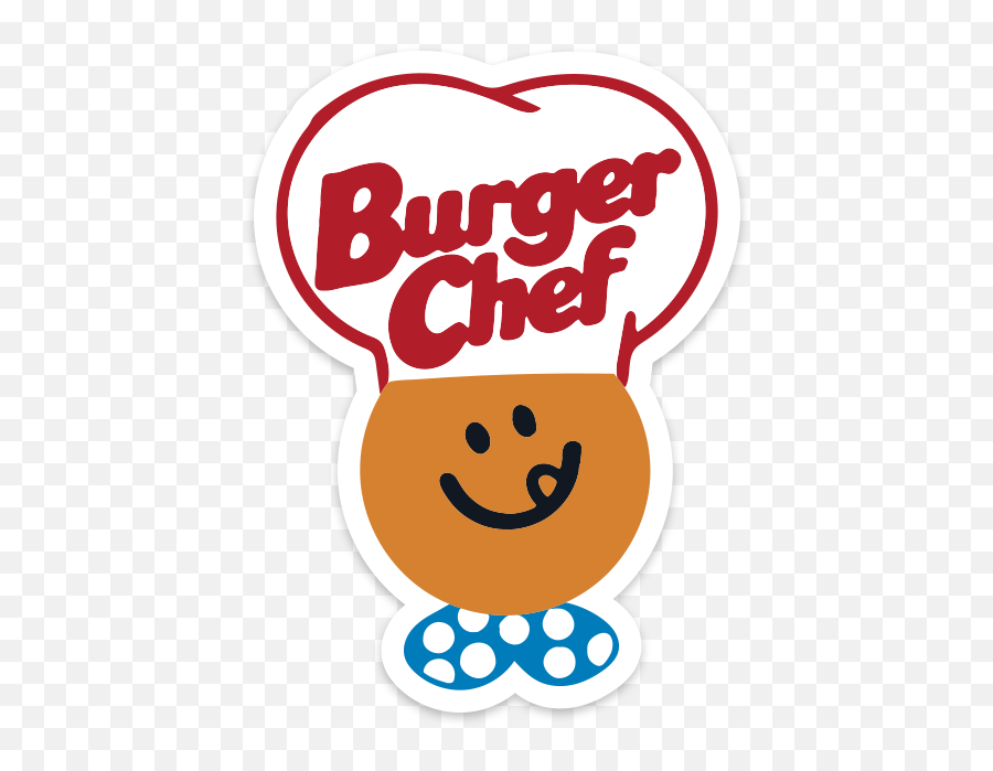 Burger Chef Logo Sticker - Clip Art Png,Chef Logo