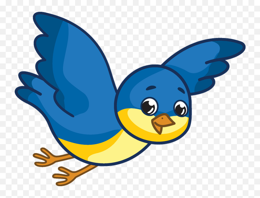Flying Bluebird Clipart Free Download Transparent Png - Bird Clipart Creazilla,Bluebird Icon