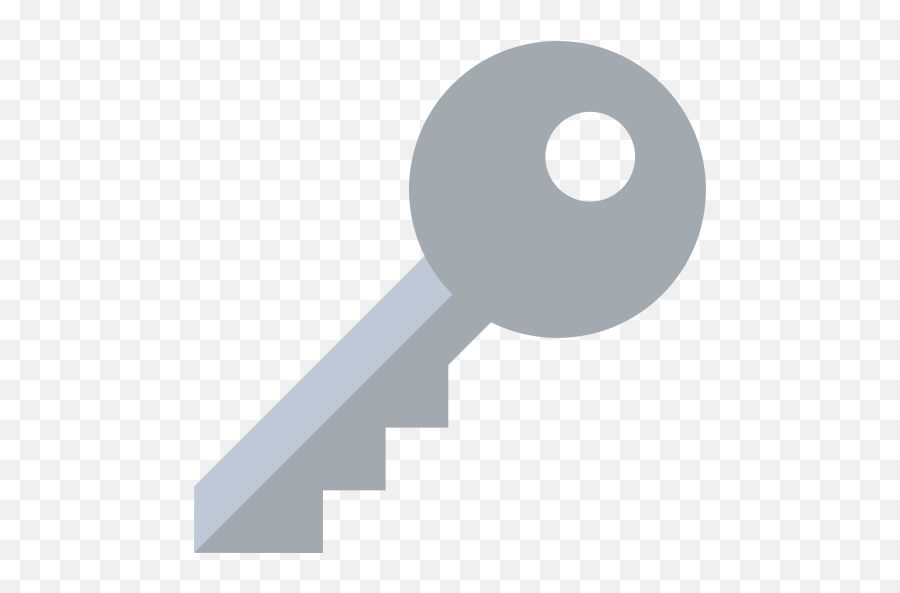 Door Key Icons - Key Gray Icon Png,Key Icon