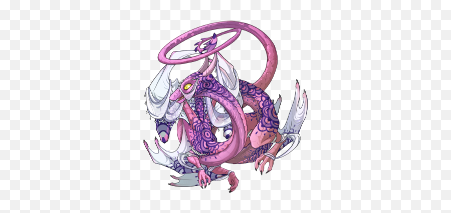 This Old Lady Got Her Crochet Pattern Dragon Share - Spiral Flight Rising Png,Old Lady Png