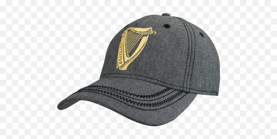 Guinness Grey Harp Logo Baseball Cap - Baseball Cap Png,Good Humor Logo