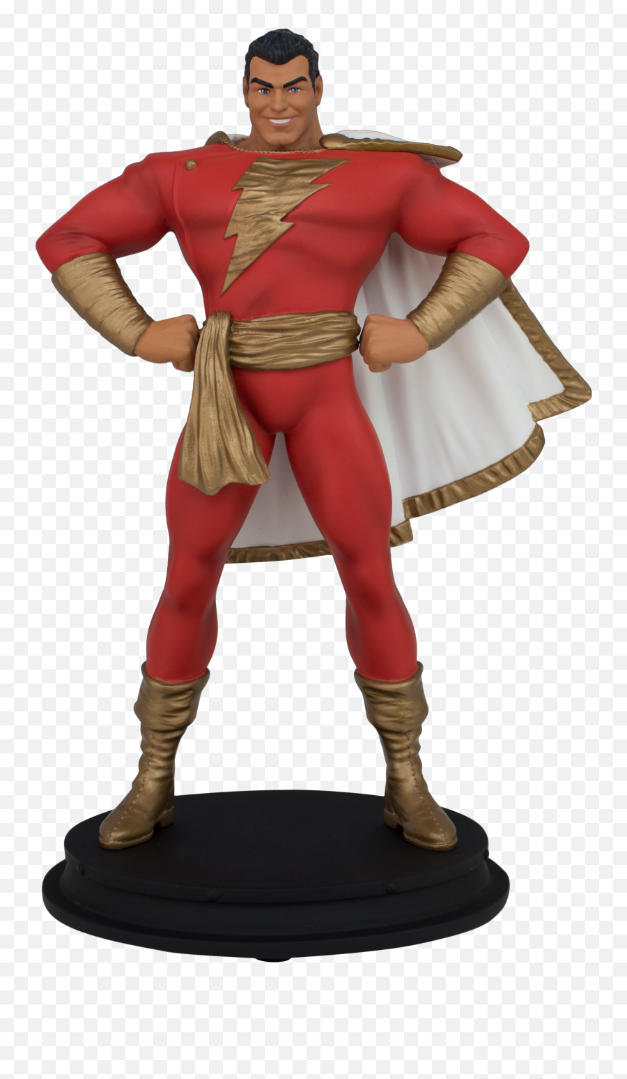 Shazam Statue Icon Heroes - Icon Heroes Dc Heroes Shazam 1 9 Scale Polystone Statue Png,Statue Icon