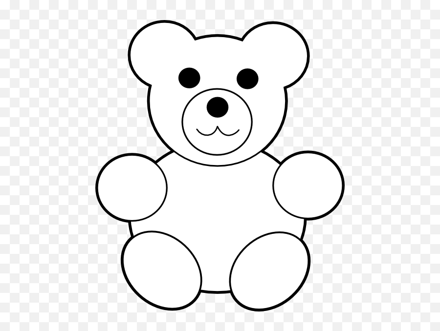 Printable Teddy Bear Clip Art - Vector Clip Art Clip Art Png,Teddy Bear Clipart Png