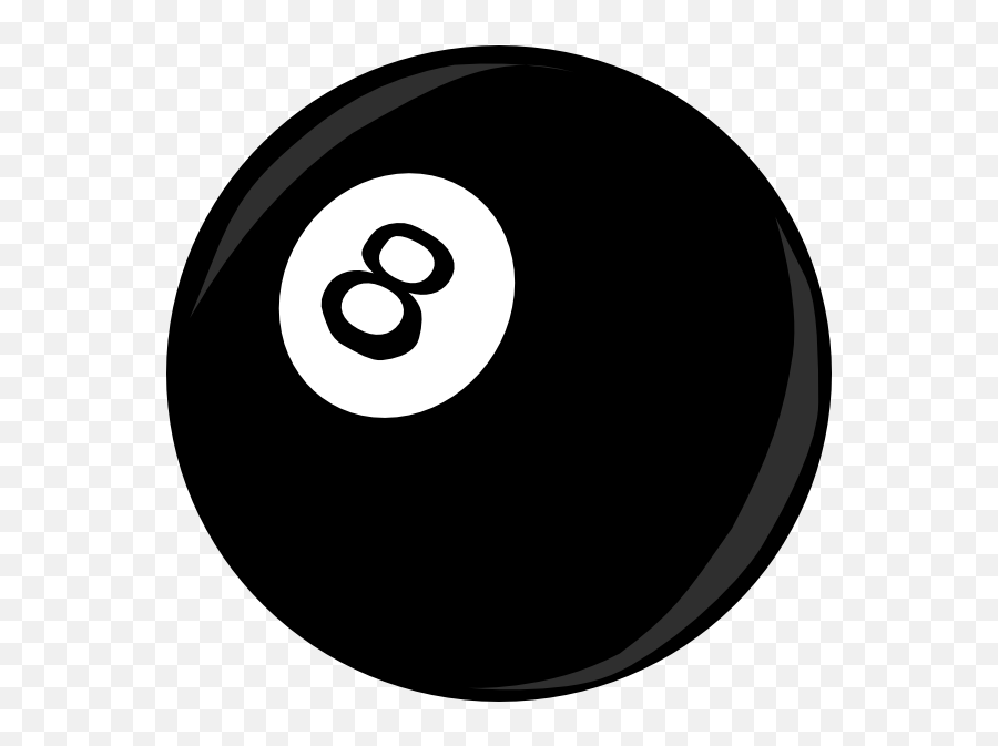 Nine Ball Icon Clip Art - Vector Clip Art Solid Png,Black Ball Icon