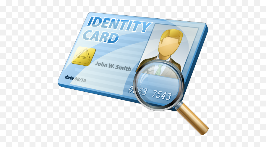 Id Card Icon Png - Loupe,Ids Icon