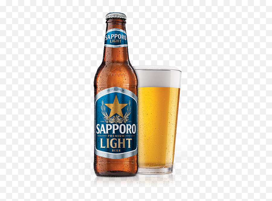 Sapporo Beer Sapporobeercom - Sapporo Premium Light Beer Png,Beer Transparent Background
