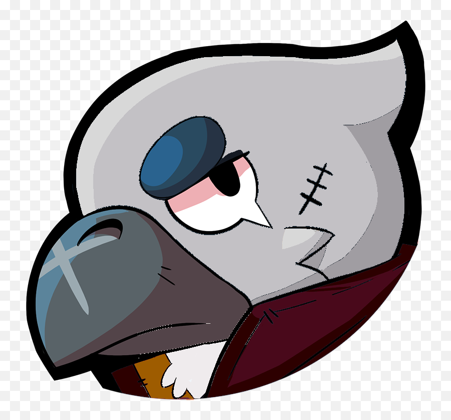 Pin - White Crow Brawl Stars Png,Overwatch Barbarian Icon