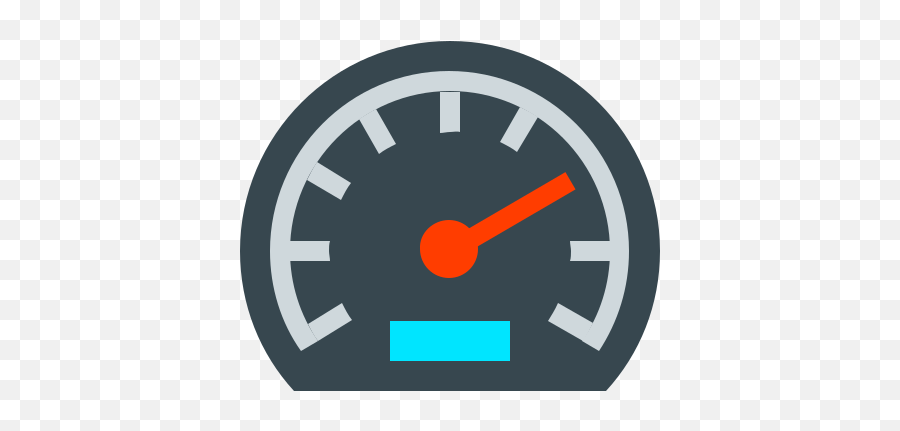 Speedometer Icon In Color Style - Omega Speedmaster Olympic 5 Counter Png,Velocimeter Icon